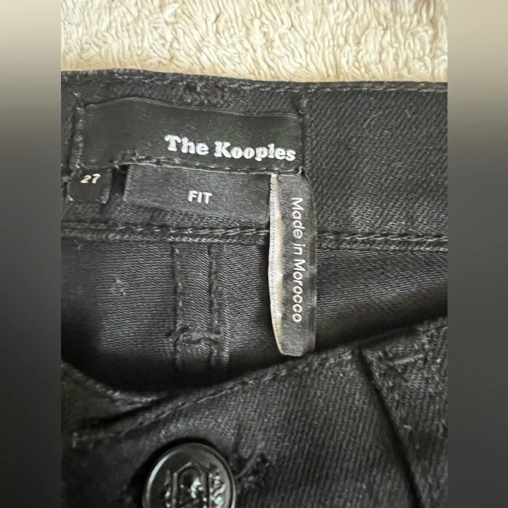 The Kooples Black Denim Pants size 27
